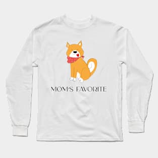 Mom's Favorite Long Sleeve T-Shirt